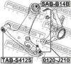 DAIHA 48069B5040000 Control Arm-/Trailing Arm Bush